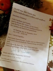 Glühwein-Party 2019 (Einladung)