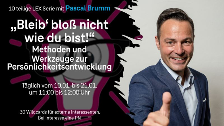 Mehr über den Artikel erfahren Pascal Brumm: Von Experten lernen