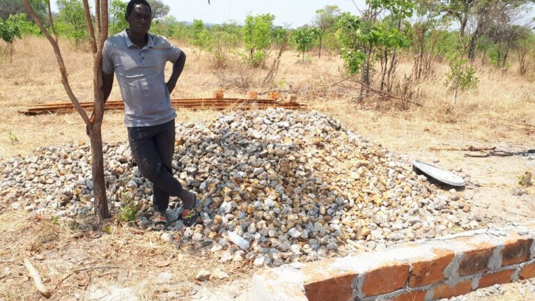 Neues Haus Fundament