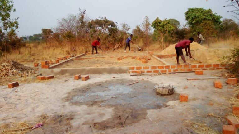 Kalivingi Schoolcenter Fundament 3