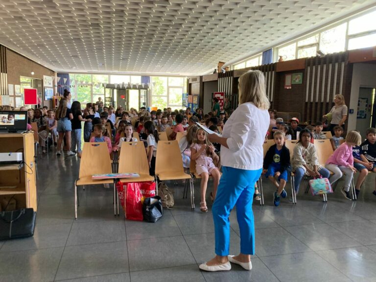 Kinder der Gustav-Walle-Schule