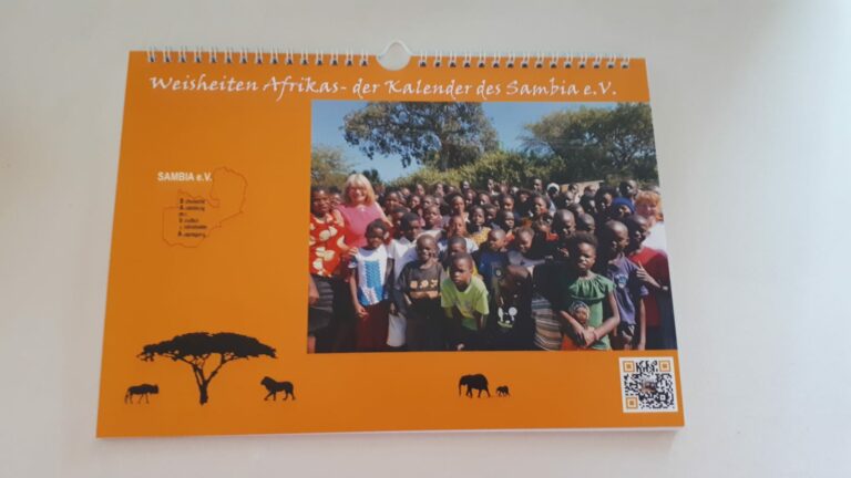 Sambia Kalender Deckblatt