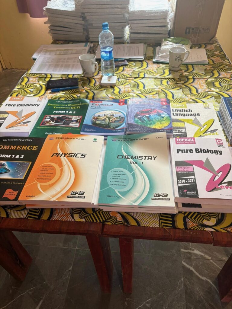 Die neuen Schulbücher.