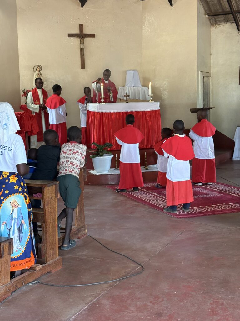 Messe in St Kalemba.