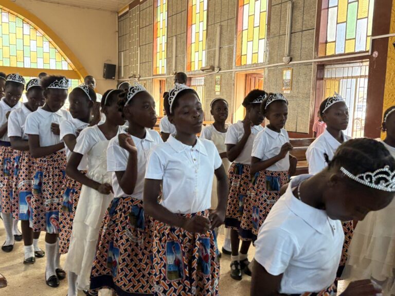 Gottesdienst in Solwezi.