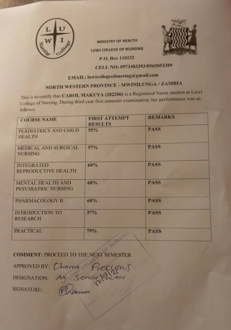 Sie ist examinierte Krankenschwester!