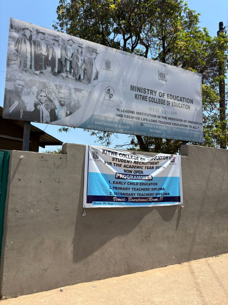 Das College in Kitwe.