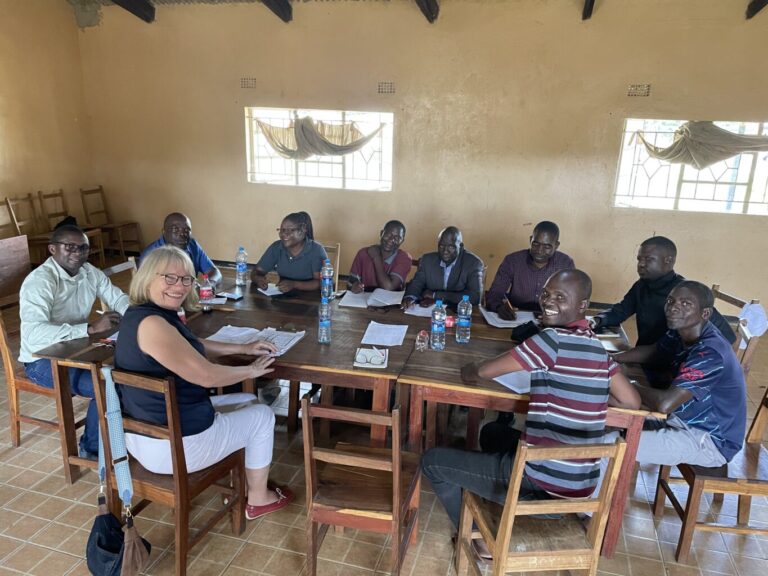 ... mit den Headteachern.