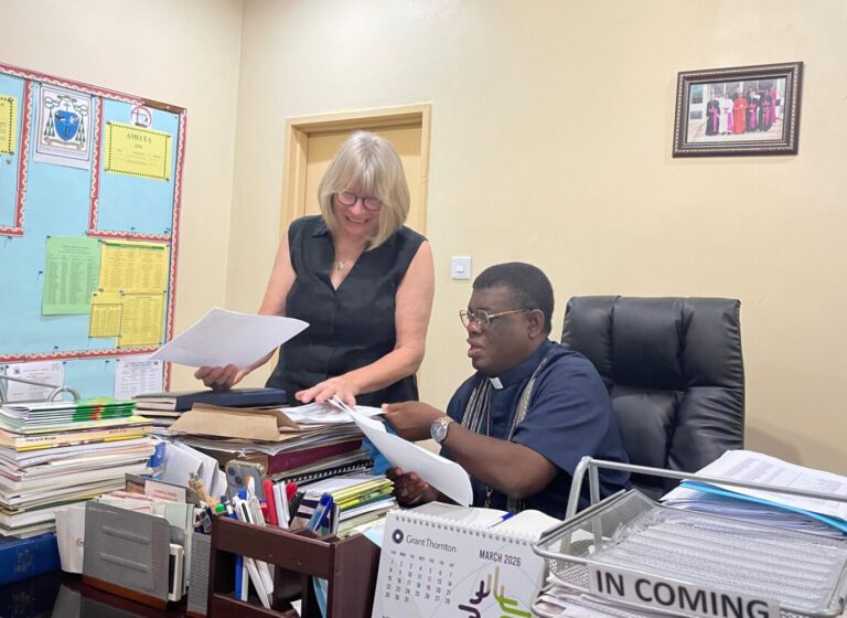 Meeting mit Bischof Kasonde