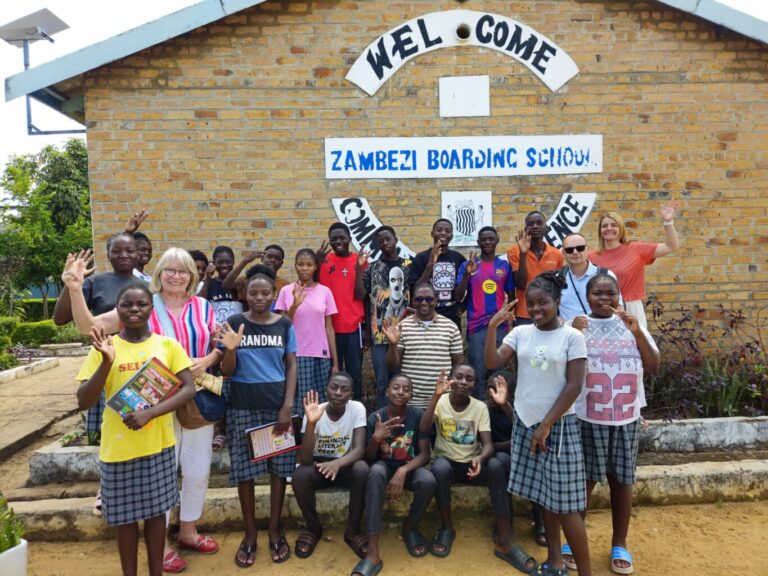 Besuch der Boarding-Schüler.
