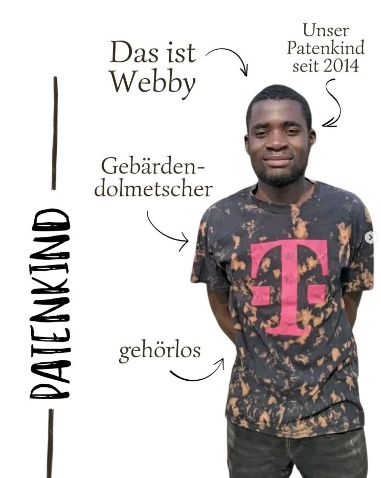 Webby als Person